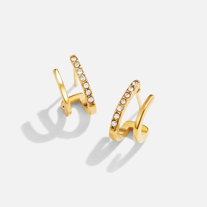 Claw Crystal Earrings